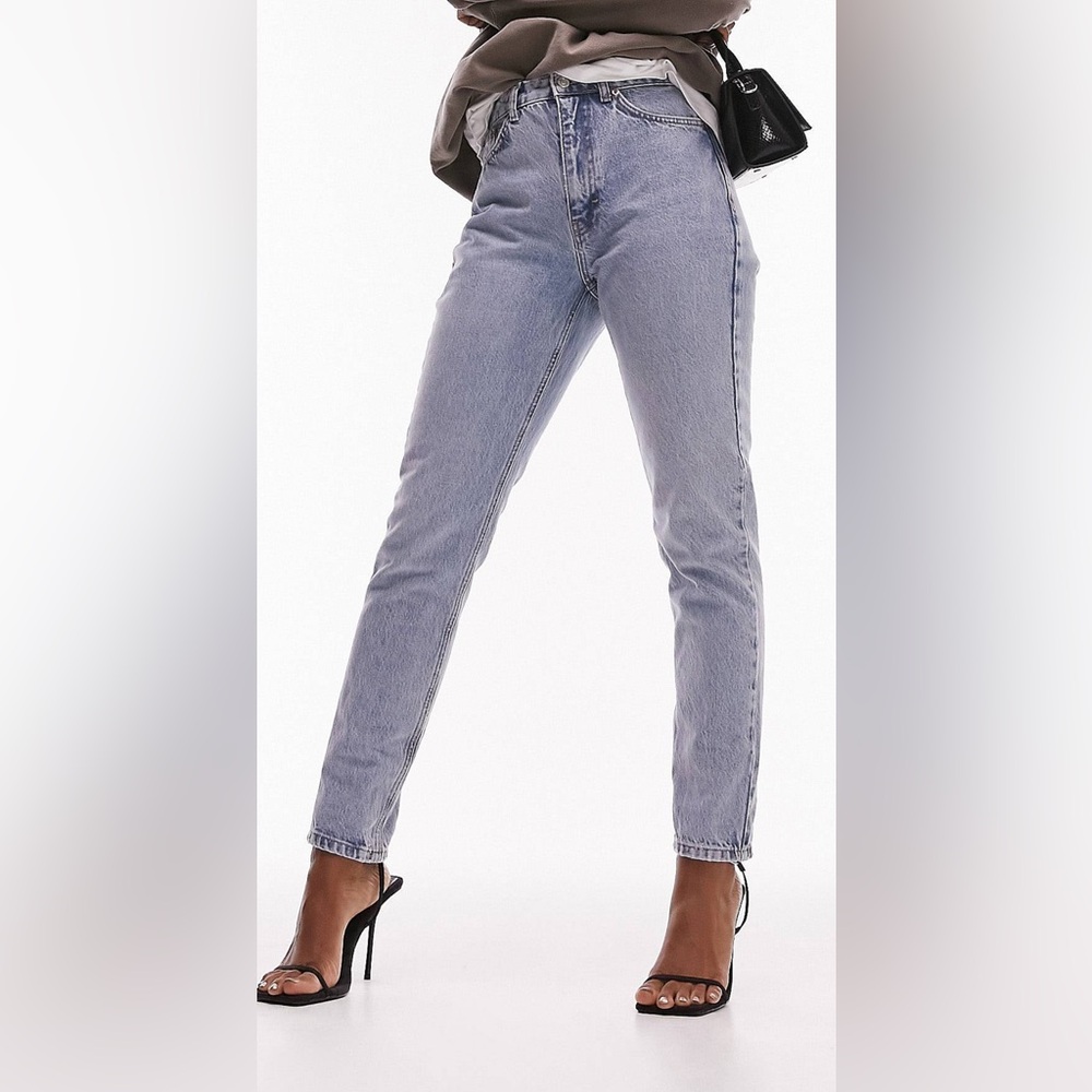 Topshop Hourglass original high rise mom jeans